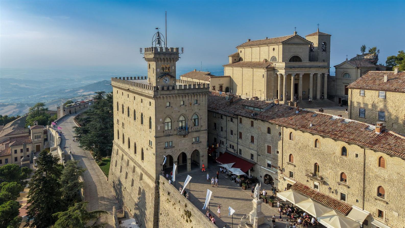 Palazzo Pubblico, das Rathaus von San Marino