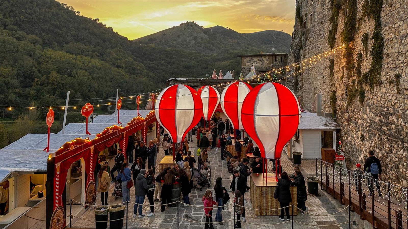 die Burg als perfekte Kulisse